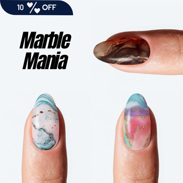 Marble Mania - Aquamarine, Clueless & Heavenly