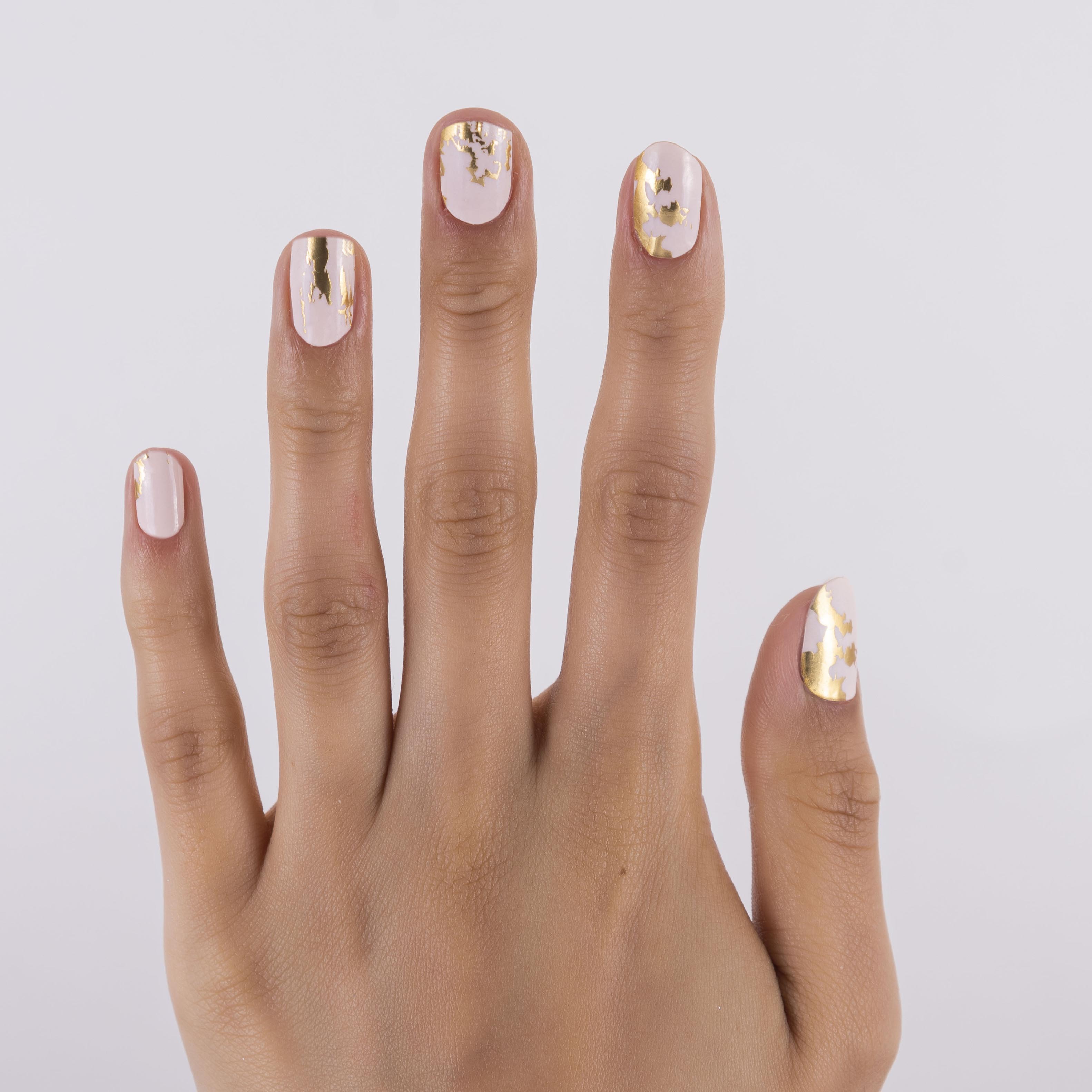 Buy Gold Rose 3D Nail Sticker Curve Stripe Lines Nails Stickers Adhesive  Striping Tape Nail Art Stickers Decals Rose Gold Silver 3pc Nail Stickers  Striping Tape Nail Art Stickers Decals Online at