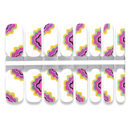 Fashion Set 5pcs Self-Adhesive Nail Stickers Real Nail Polish Strips For  Women Nails Art @ Best Price Online | Jumia Kenya
